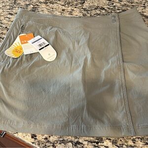 Merrell Green Wrap Mini Skorts Resort Wear